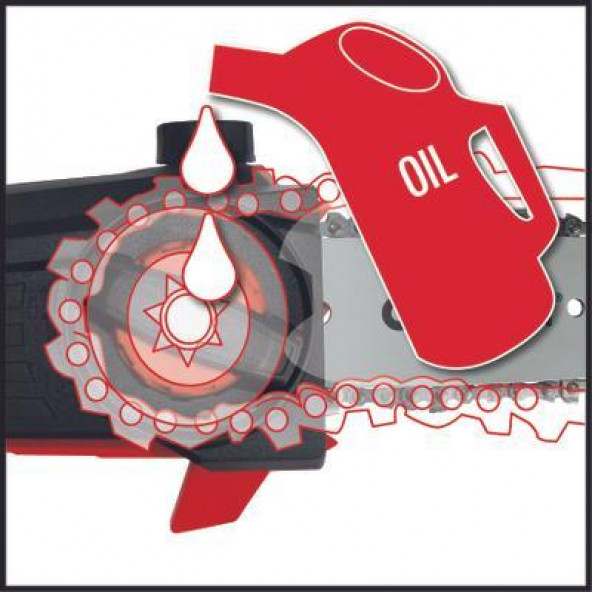 Einhell GE-LC 18 Li T-Solo Akülü Yüksel Dal Budama - 6