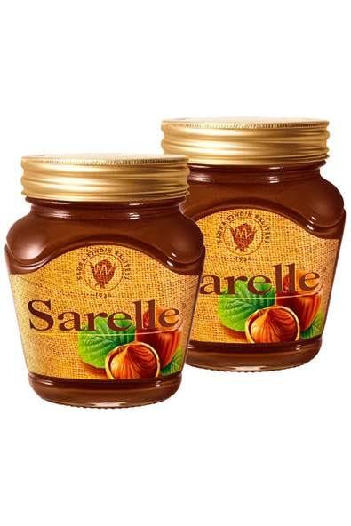 Sarelle Kakaolu Fındık Kreması 350 Gr 2li Paket