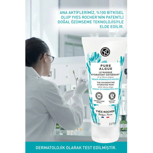 Normal Ve Kuru Ciltler Için Pure Algue Prebiyotik Nem Maskesi-75 ml - 5
