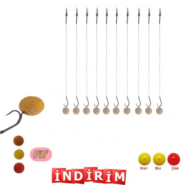 Su Üstü Pop Up Hazır Boili 10Lu Set