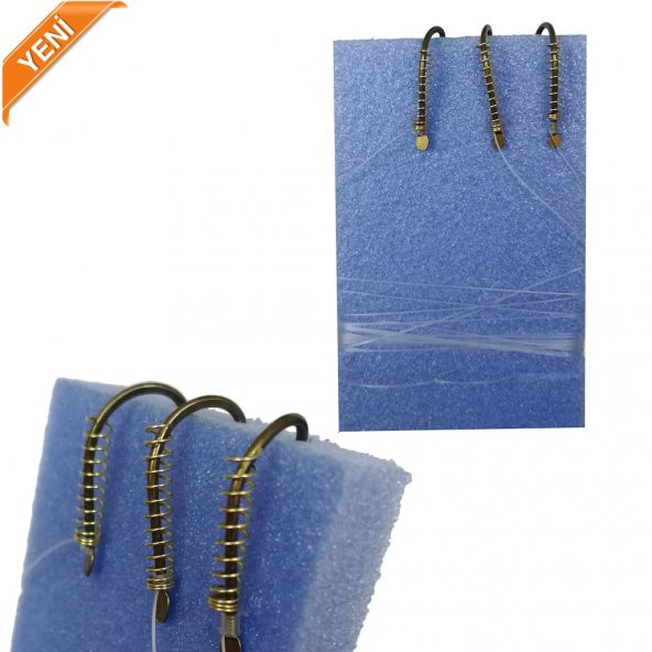 Sazan Takımı (Yaylı Iğne) (5 Adet)