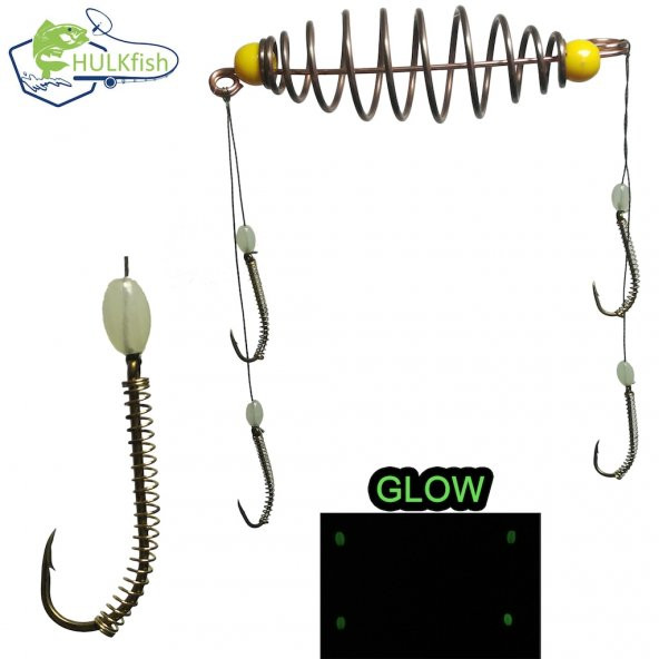 Glow Boncuklu Sazan Yayı (5 Adet)