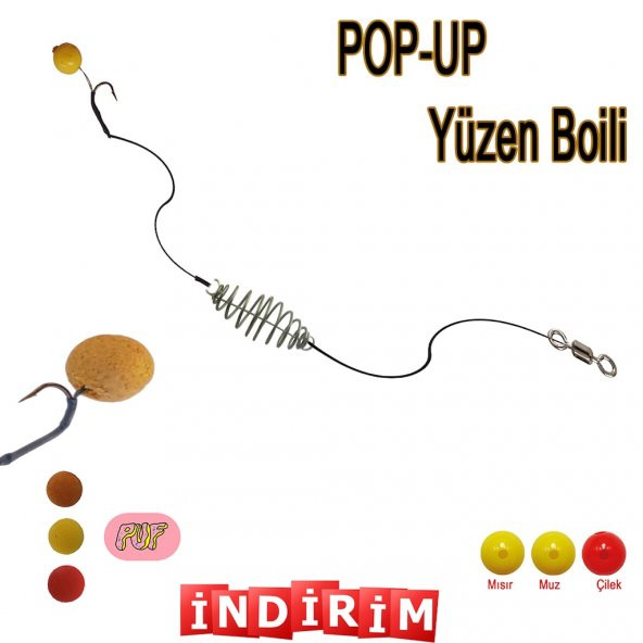 Boilili Yaylı Sazan Takımı 3 Adet