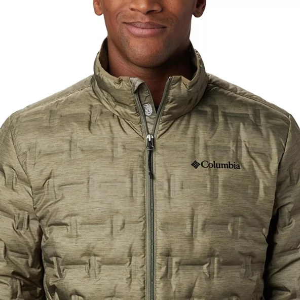 Columbia Delta Ridge Down Jacket Erkek Outdoor Mont Yeşil WO0955-397 - 4