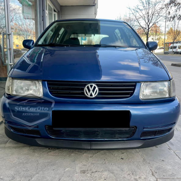 Vw Polo Mk3 1994-2003 6N Uyumlu Üniversal Astra H lip Esnek Ön Lip 2 Parça Tampon Altı Dil Karlık Ön Ek - 7