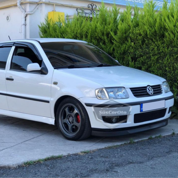 Vw Polo Mk3 1994-2003 6N Uyumlu Üniversal Astra H lip Esnek Ön Lip 2 Parça Tampon Altı Dil Karlık Ön Ek - 10