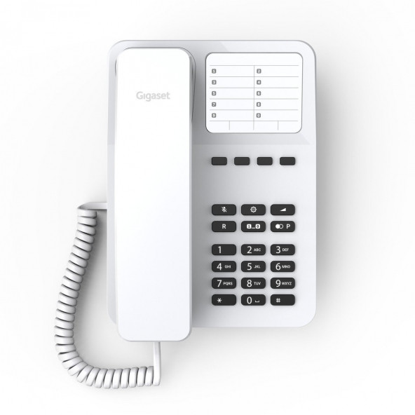 Gigaset DESK 400 Beyaz Masaüstü Telefon - 2