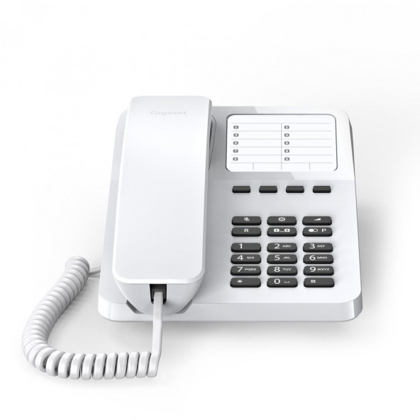 Gigaset DESK 400 Beyaz Masaüstü Telefon - 4