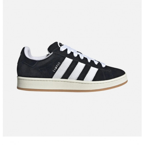 Adidas campus Siyah unisex sneaker ayakkabı - 2