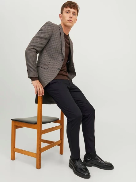 JACK JONES Erkek Chino Pantolon 12237523 - Resim 4