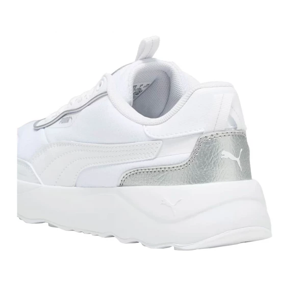 Puma Runtamed Platform Metallics Women's Sneakers Kadın Spor Ayakkabı 39337502 Beyaz - 2