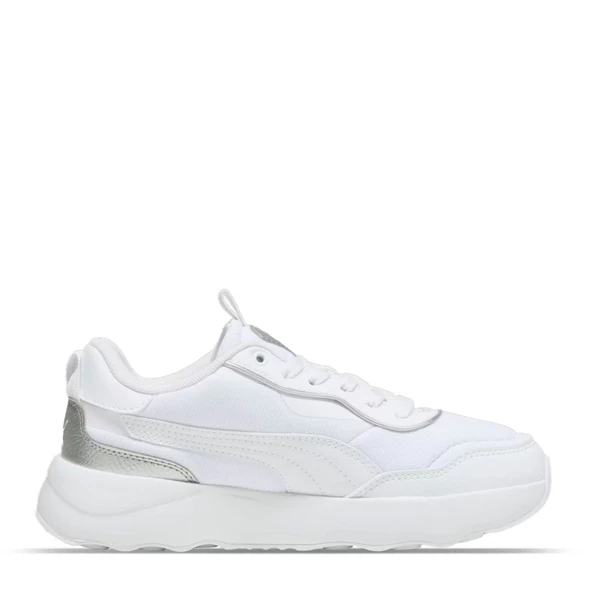 Puma Runtamed Platform Metallics Women's Sneakers Kadın Spor Ayakkabı 39337502 Beyaz - 3
