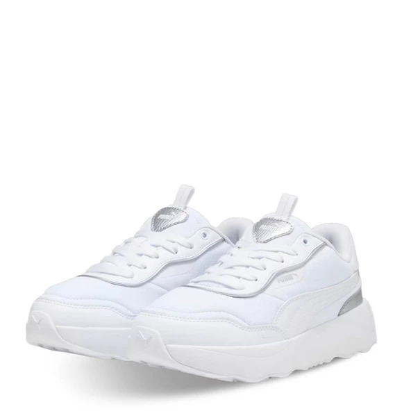 Puma Runtamed Platform Metallics Women's Sneakers Kadın Spor Ayakkabı 39337502 Beyaz - 5