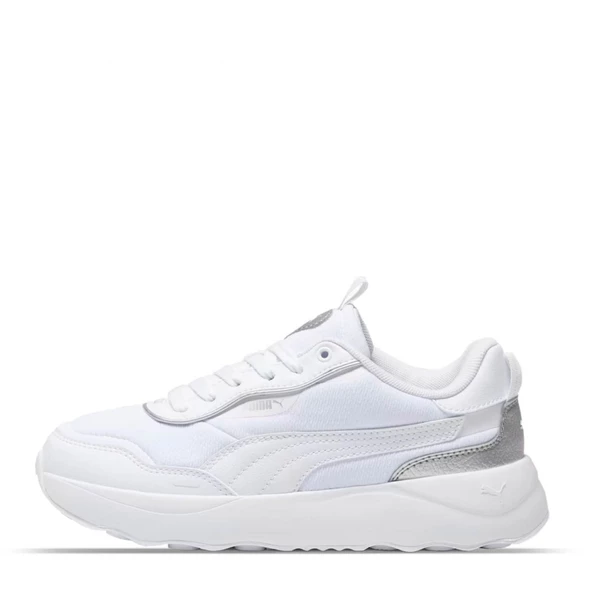 Puma Runtamed Platform Metallics Women's Sneakers Kadın Spor Ayakkabı 39337502 Beyaz