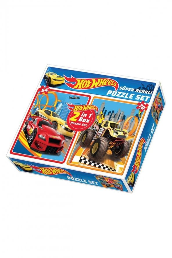 Hot Wheels 2 In 1 Puzzle