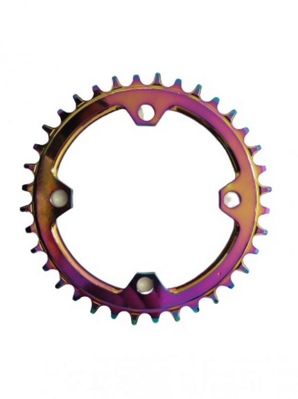 Bisiklet Aynakol Tek Yaprak Rainbow 104 BCD 9/10/11 Uyumlu Aynakol Yaprağı 34T Tek Yaprak ürün görseli