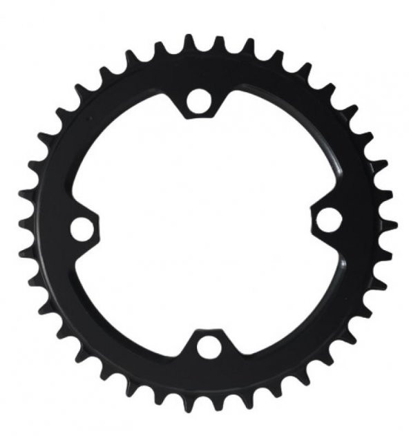 Bisiklet Aynakol Tek Yaprak 104 BCD 9/10/11 Uyumlu Aynakol Yaprağı 34T Tek Yaprak Siyah ürün görseli