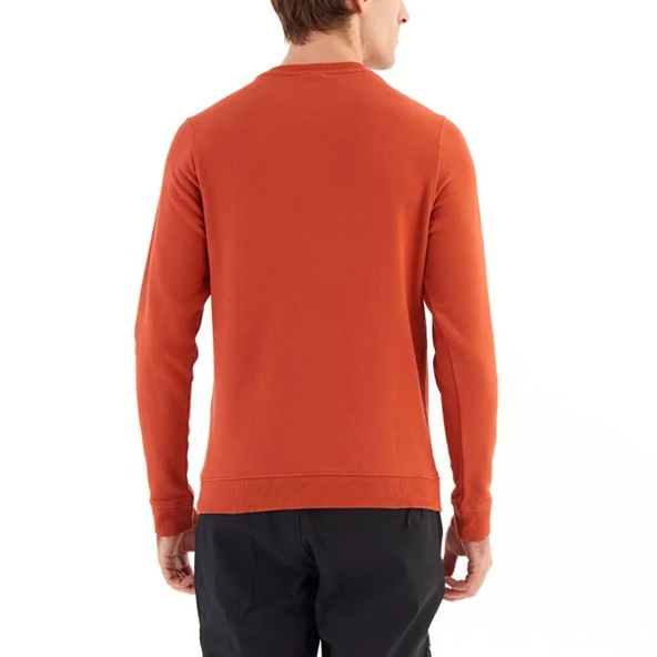 Columbia M Basic Crew Erkek Sweatshirt Turuncu CS0204-636 - 2