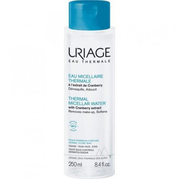 Uriage Thermal Micellar Water 250 ml Normal ve Kuru Cilt Termal Su