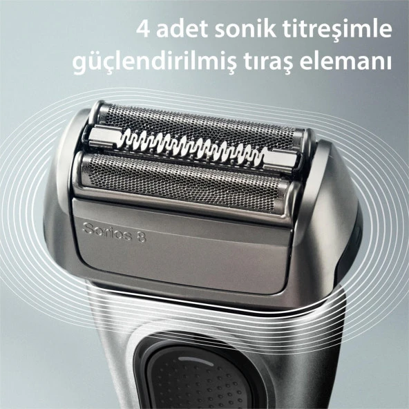 Braun Series 8 8517S Islak & Kuru Tıraş Makinesi (7500435218016) - 2