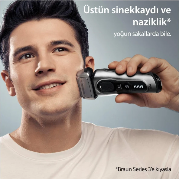 Braun Series 8 8517S Islak & Kuru Tıraş Makinesi (7500435218016) - 5