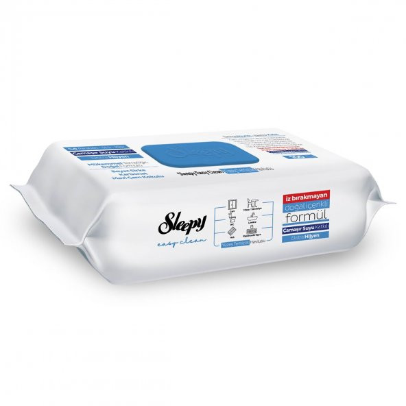Sleepy Easy Clean Çamaşır Suyu Katkılı Yüzey Temizlik Havlusu 100 Yaprak 2 Paket - 2