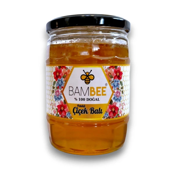 Bambee Petekli Çiçek Balı 850 GR