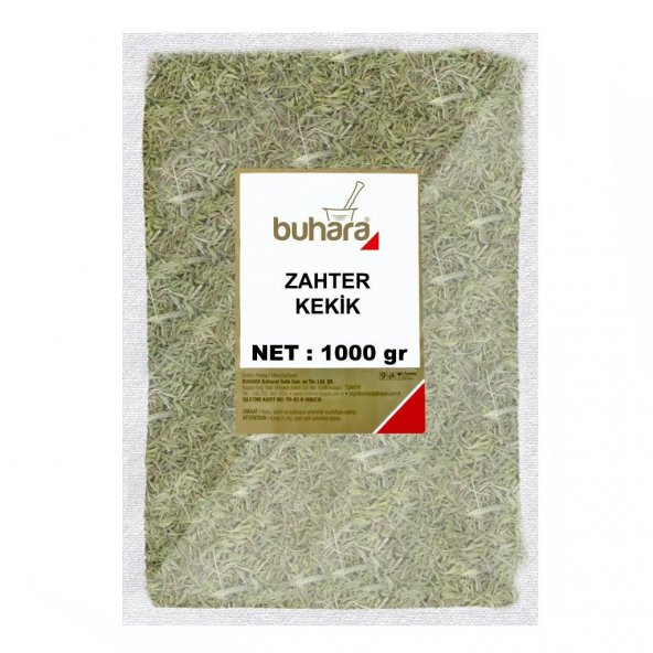 BUHARA ZAHTER KEKİK 1000 GR