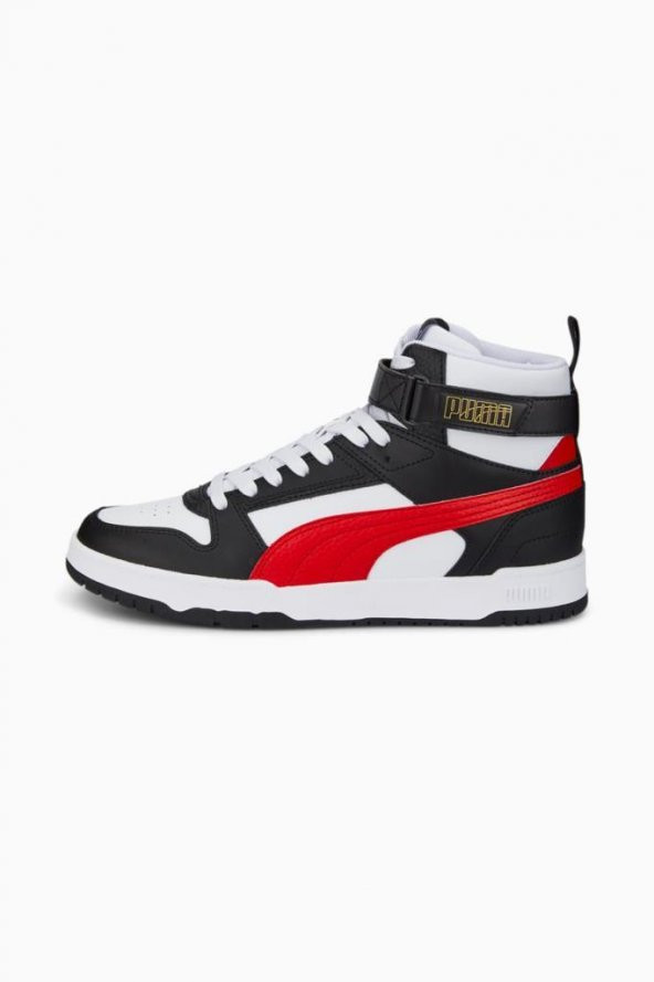 Puma RBD Game Unisex Sneaker Ayakkabı Beyaz Siyah Kırmızı 36-40