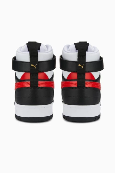 Puma RBD Game Unisex Sneaker Ayakkabı Beyaz Siyah Kırmızı 36-40 - 3