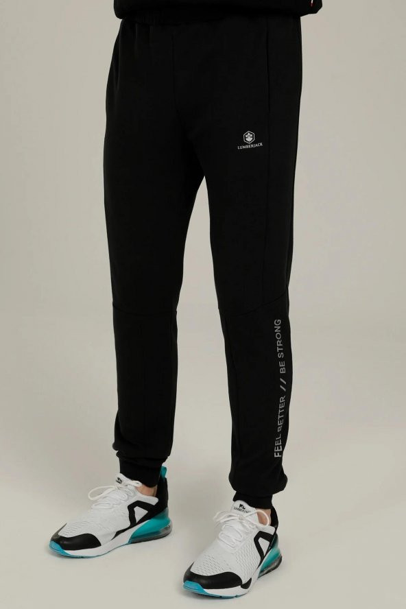 LUMBERJACK CT1059 CEDRIC SLOGAN JOGGER 2FX - 2