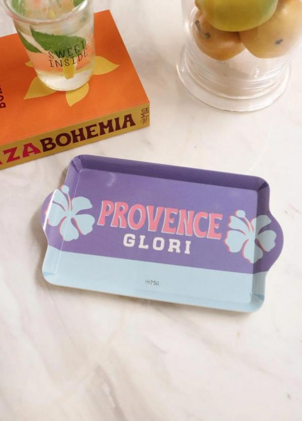 The Mia TPS0063 Provence Mini Tepsi Fuşya 24x14 Cm - 2