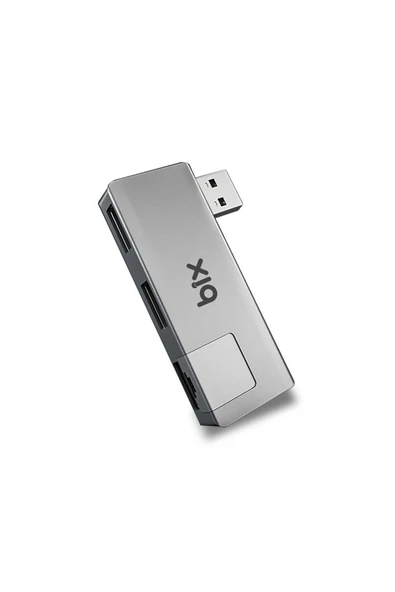 Bix BX22HB Usbden 2 Bağlantı Noktalı Ethernet USB 3.2 Hub