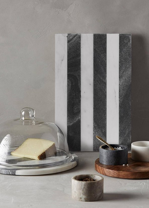 The Mia SNM0266 Zebra Mermer Sunum 31x21 Cm - 3