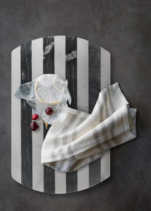 The Mia SNM0267 Zebra Mermer Sunum 37x24 Cm - 3