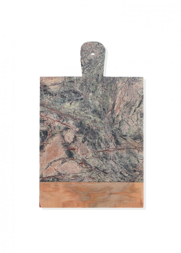 The Mia SNM0273 Verde Mermer Sunum 20x34 Cm - 2