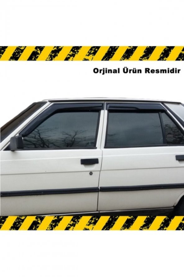 Renault 9 Broadway Mügen Cam Rüzgarlığı 4 Lü Set