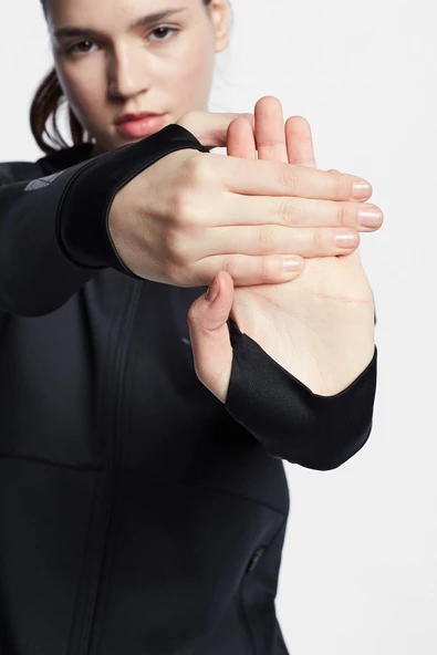 LESOCB 22B-2001 KOŞU FERMUARLI KAPŞONLU ÜST - Resim 3