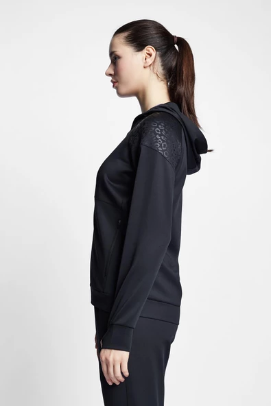 LESOCB 22B-2001 KOŞU FERMUARLI KAPŞONLU ÜST - Resim 5