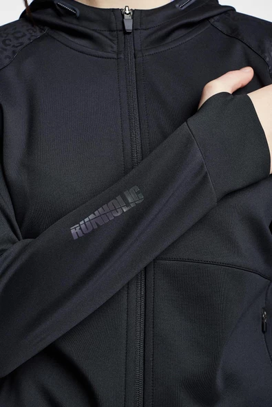 LESOCB 22B-2001 KOŞU FERMUARLI KAPŞONLU ÜST - Resim 7