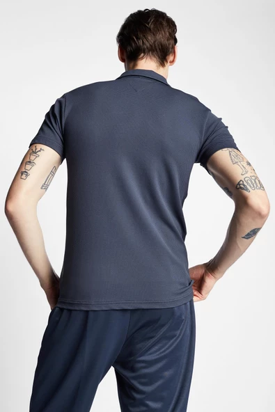 LESCON 23S-1275-23B KISA KOL POLO YAKA TSHIRT - 3