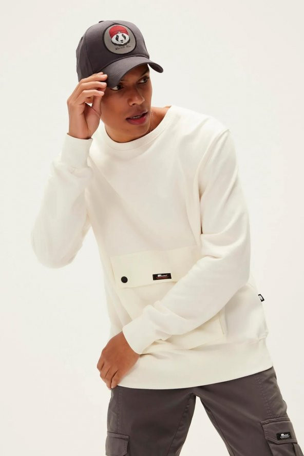 BAD BEAR KANGAROO CREWNECK ERKEK SWEATSHIRT - 6