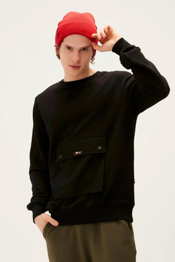 BAD BEAR KANGAROO CREWNECK ERKEK SWEATSHIRT - 11