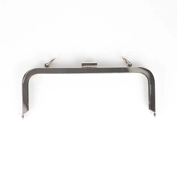 Metal Burs Dikdörtgen Topuzlu 21CM - 7