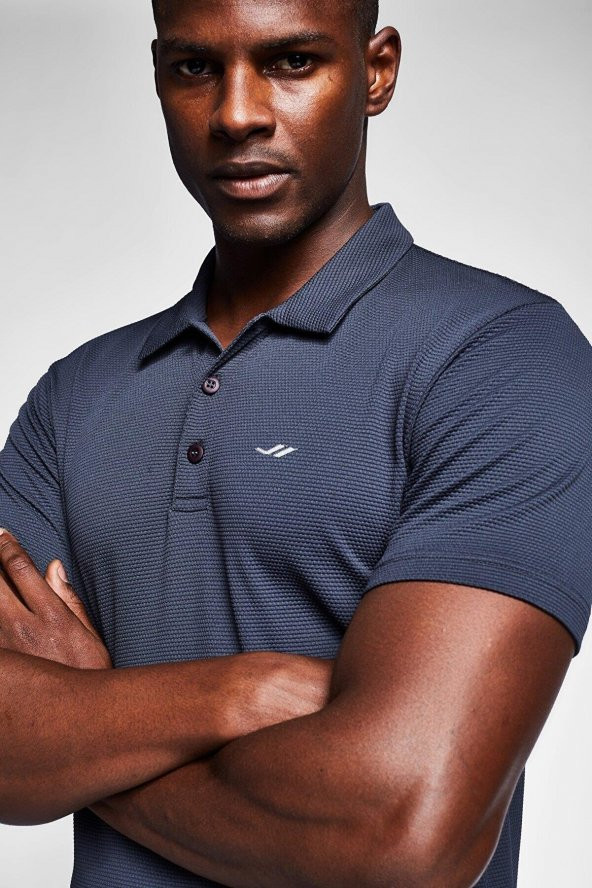 LESCON 20S-1275-20N KISA KOL POLO YAKA TSHIRT - 5