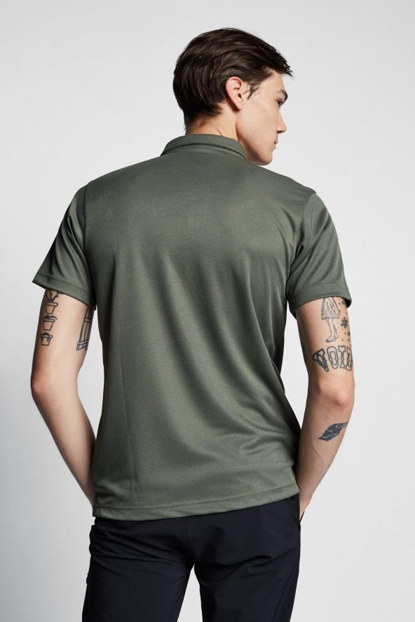 LESCON 21Y-1065 OUTDOOR KISA KOL POLO YAKA TSHIRT - 5