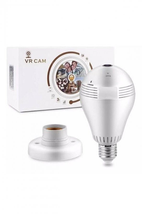 Ip Kamera 360 Derece Balıkgözü Panoramik Wifi P2p Ağ Ip Kamera Cmr8