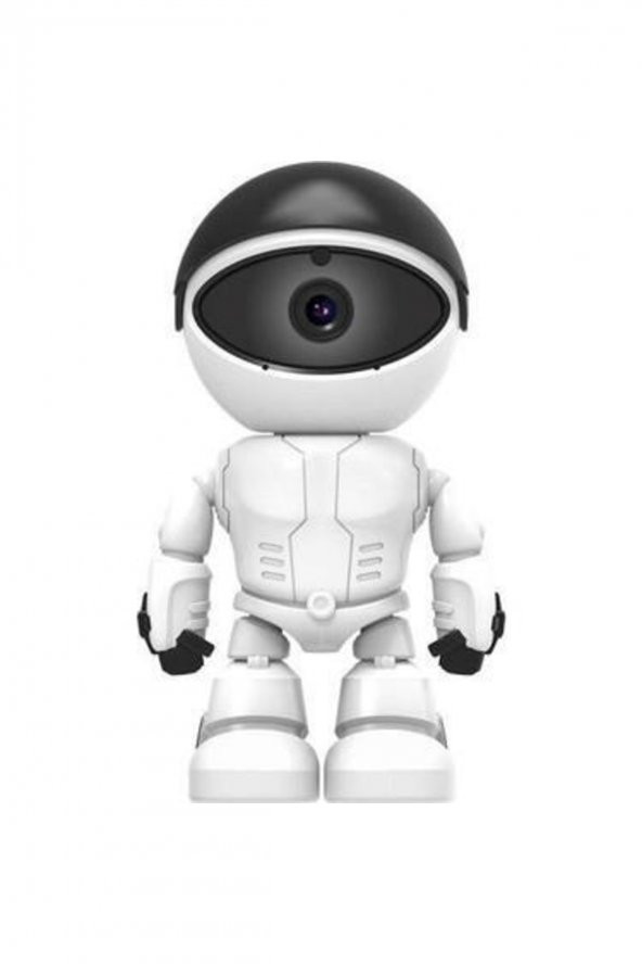 1080p Robot Görünümlü Bebek Bakıcı Wifi Ip Güvenlik Kamerası Kablosuz Gece Görüşlü