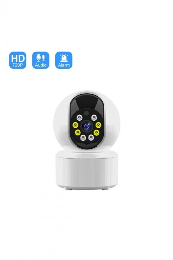 Wifi Kablosuz 1080p 2.4ghz + 5ghz 360° Hareket Izleme Sesli Cctv Ağ Ev Güvenlik Mini Ip Kamera