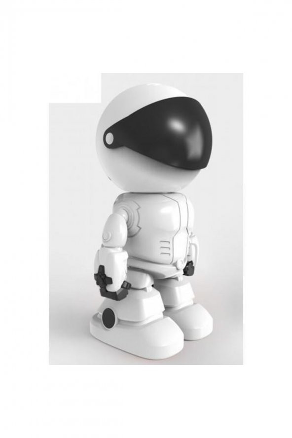 1080p Robot Görünümlü Bebek Bakıcı Wifi Ip Güvenlik Kamerası Kablosuz Gece Görüşlü - 3